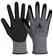 Montagehandschuhe, grau/schwarz, Gr&ouml;&szlig;e 10