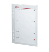 Kalendereinlage 02-0048, BSB Manager, 1 Woche / 2 Seiten, 14,5x20,9cm (BxH) (A5), 2027