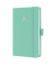 Buchkalender J5408, Jolie, mintgr&uuml;n, 1 Woche / 2 Seiten, 9,5x15cm (A6), 2025