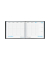 Wochenkalender 790-1020, Assessor, schwarz, Pr&auml;gung: Assessor in wei&szlig;, 1 Woche / 2 Seiten, 15,8x14,7cm, 2027