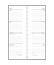 Buchkalender 709-0001, Vormerker, anthrazitgrau, 1 Woche / 2 Seiten, 10,5x29,7cm, 2027