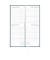 Buchkalender 801-0001, Vormerker, anthrazit, 2 Tage / 1 Seite, 10,4x29,6cm, 2027