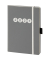 Buchkalender 02-0356, V-Book, grau, 1 Woche / 2 Seiten, 14x21cm (A5), 2027