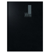 Buchkalender 1072520906, TimeCenter 725, schwarz, 1 Woche / 2 Seiten, 14,8x21cm (A5), 2027