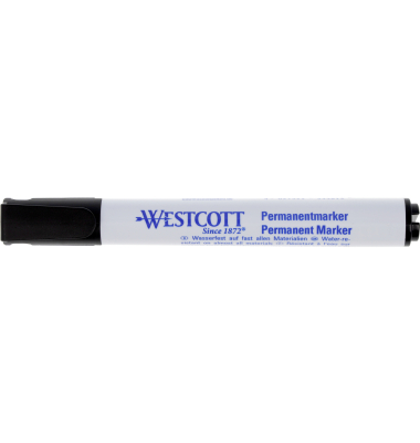 Permanentmarker E-713005 00, schwarz, 1,5-3mm Rundspitze