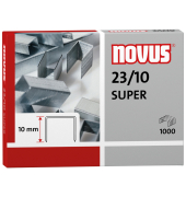 Heftklammern SUPER 23/10, 042-0531, Stahldraht verzinkt, Heftleistung 20-70 Blatt