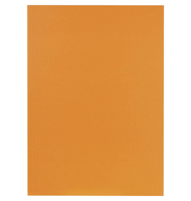 Aktendeckel 80001282, A4 orange Recyclingkarton 230g