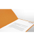 Aktendeckel - 80001282, A4 orange Recyclingkarton 250g