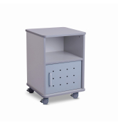 Druckerwagen, Unterschrank lichtgrau 50x50x70cm bis 100 kg belastbar