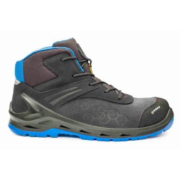 Base Sicherheitsschuhe, schwarz/blau  Base