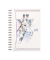Notizbuch 400124701, farbig sortiert, kariert, 90g, 50 Blatt