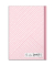 Notizbuch 46803, ros&eacute;, A5, kariert, 70g, 96 Blatt / 192 Seiten