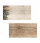 Weihnachtlicher Design Kuvert 50ST Golden Greens
