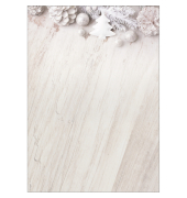 Weihnachtlicher Design Papier 25BL Rustic White