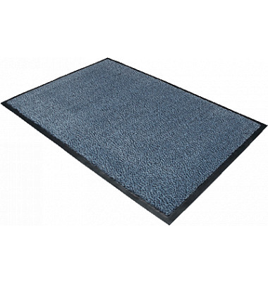 Schmutzfangmatte Doortex advantagemat 60x90cm schwarz/blau für Innenbereich Schmutzfangmatte Doortex advantagemat 60x90cm schwarz/blau für Innenbereich