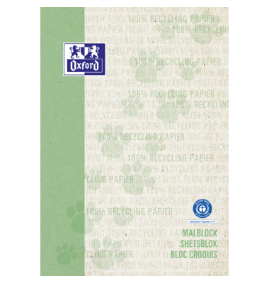 Collegeblock 400159557 / blanko, A4, 90g, 100 Blatt