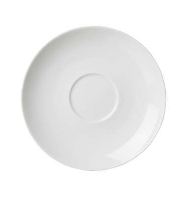 Cappuccinountertasse 4ST wei&szlig;