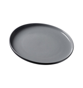 Speiseteller flach 26cm 4ST schwarz