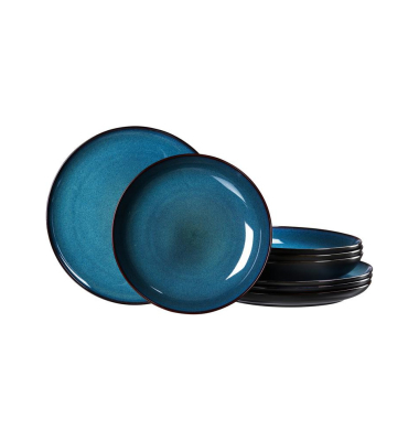 Speiseservice 8tlg. blau
