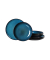 Speiseservice 8tlg. blau