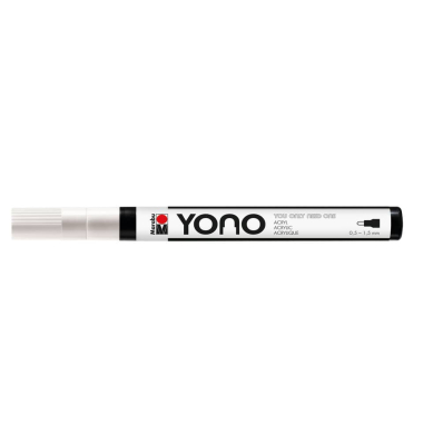 Kreativmarker YONO wei&szlig;