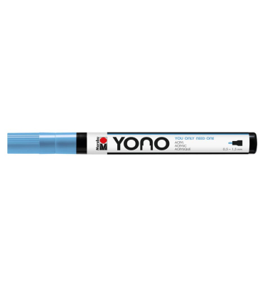 Kreativmarker YONO pastellblau