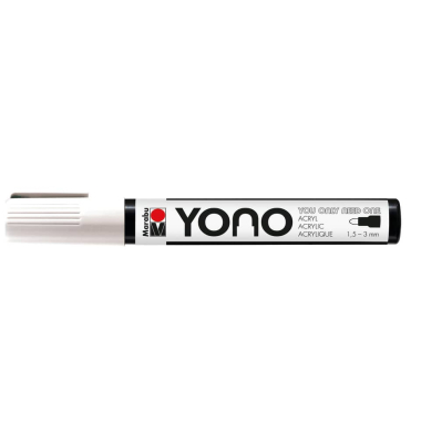 Kreativmarker YONO wei&szlig;