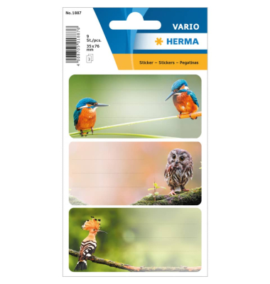 Schuletikette Heimatv&ouml;gel