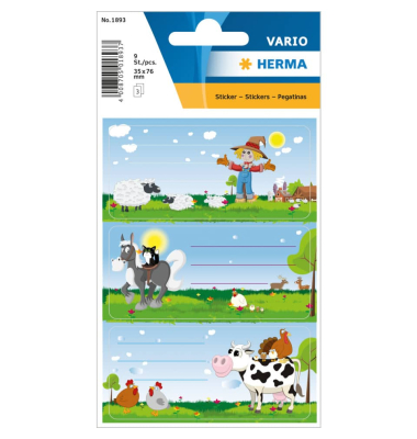 Schuletikette Kleine Farm