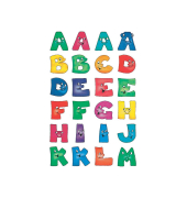 Etiketten Buchst.A-Z bunt