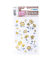 Sticker Edelrosen gold-silber