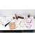 Sticker Edelrosen gold-silber