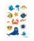 Sticker Magic Freche Meeresviecher