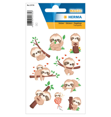 Sticker Das kleine Faultier
