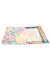 Gummizugmappe Impressions 19296, A3 bunt Karton 350g, f&uuml;r ca. 100 Blatt (80 g/m&sup2;), mit 3 Einschlagklappen