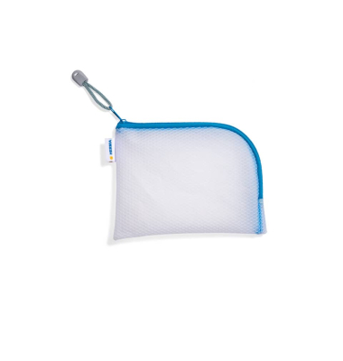 Rei&szlig;verschlusstasche A6 19x14cm blau