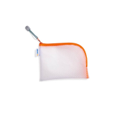 Rei&szlig;verschlusstasche A6 19x14cm orange
