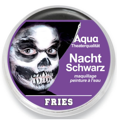Theaterschminke Aqua schwarz