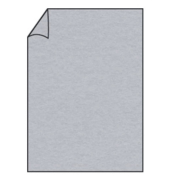 Briefbogen Paperado A4 100g silber met.