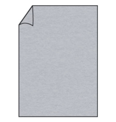 Briefpapier 16400180, silber metallic, 100g