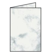 Briefkarten 16401014 A5 148mm x 210mm (BxH) 220g grau marmora