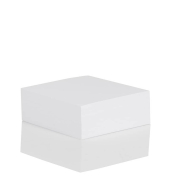 Zettelbox 1312452000, 95x95mm, inkl. 250 Notizzettel, wei&szlig;