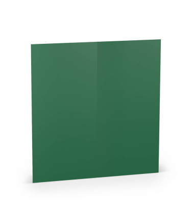 Briefkarten 1103069097 Din lang Hoch doppelt 210mm x 100mm (BxH) 220g planliegend tannengr&uuml;n