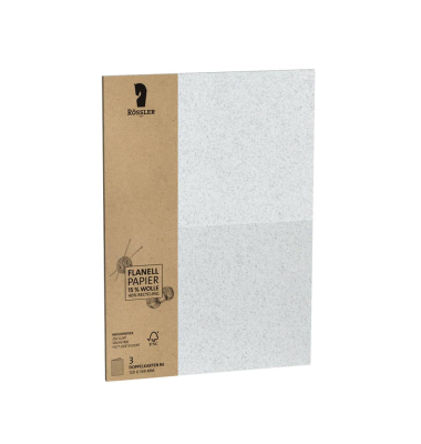 Briefkarten 1144072641 240g Naturpapier/s&auml;urefrei flanell
