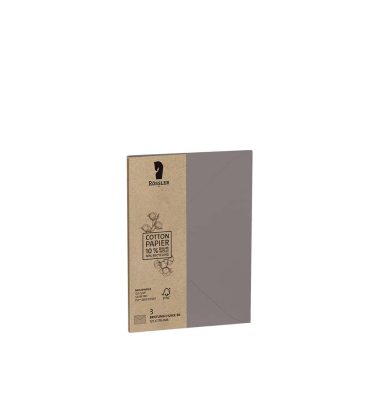 Briefh&uuml;lle Terra 3ST muskat
