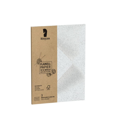 Briefh&uuml;lle Terra 3ST flanell