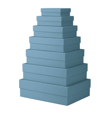Geschenkkarton Boxline denim