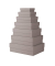 Geschenkkarton Boxline taupe