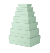 Geschenkkarton Boxline mint