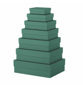 Geschenkkarton Boxline opal
